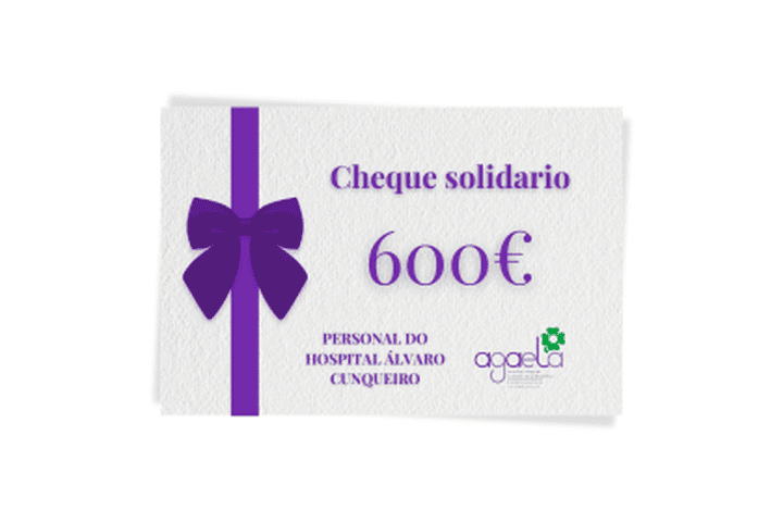 Cheque solidario Hospital Álvaro Cunqueiro