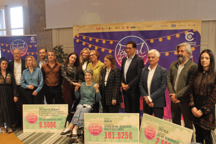 Cheque Solidario Festival da Luz