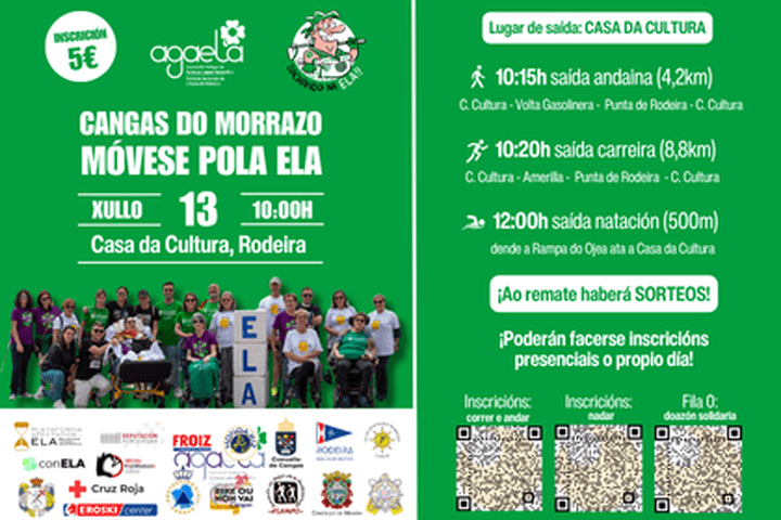 Cangas Móvese pola ELA celebra a súa 10ª edición este domingo 13 de xullo