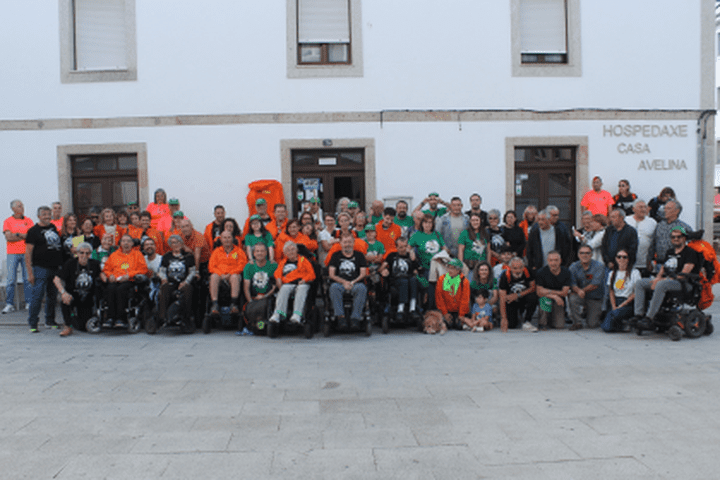 Homenaxe de AgaELA en Palas de Rei