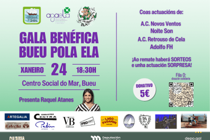 Gala benéfica Bueu pola ELA